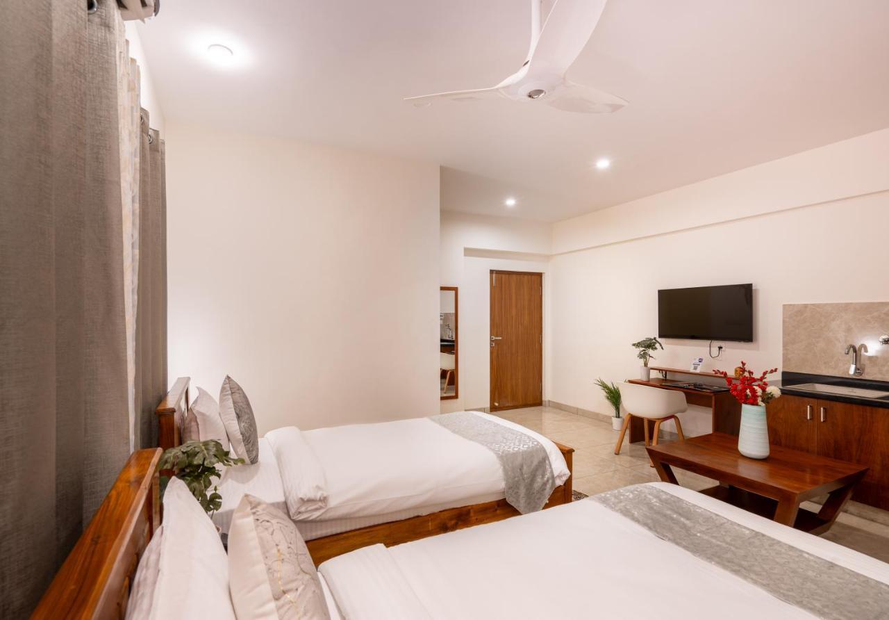 The Silver Chimes Suites Bangalore Exterior photo
