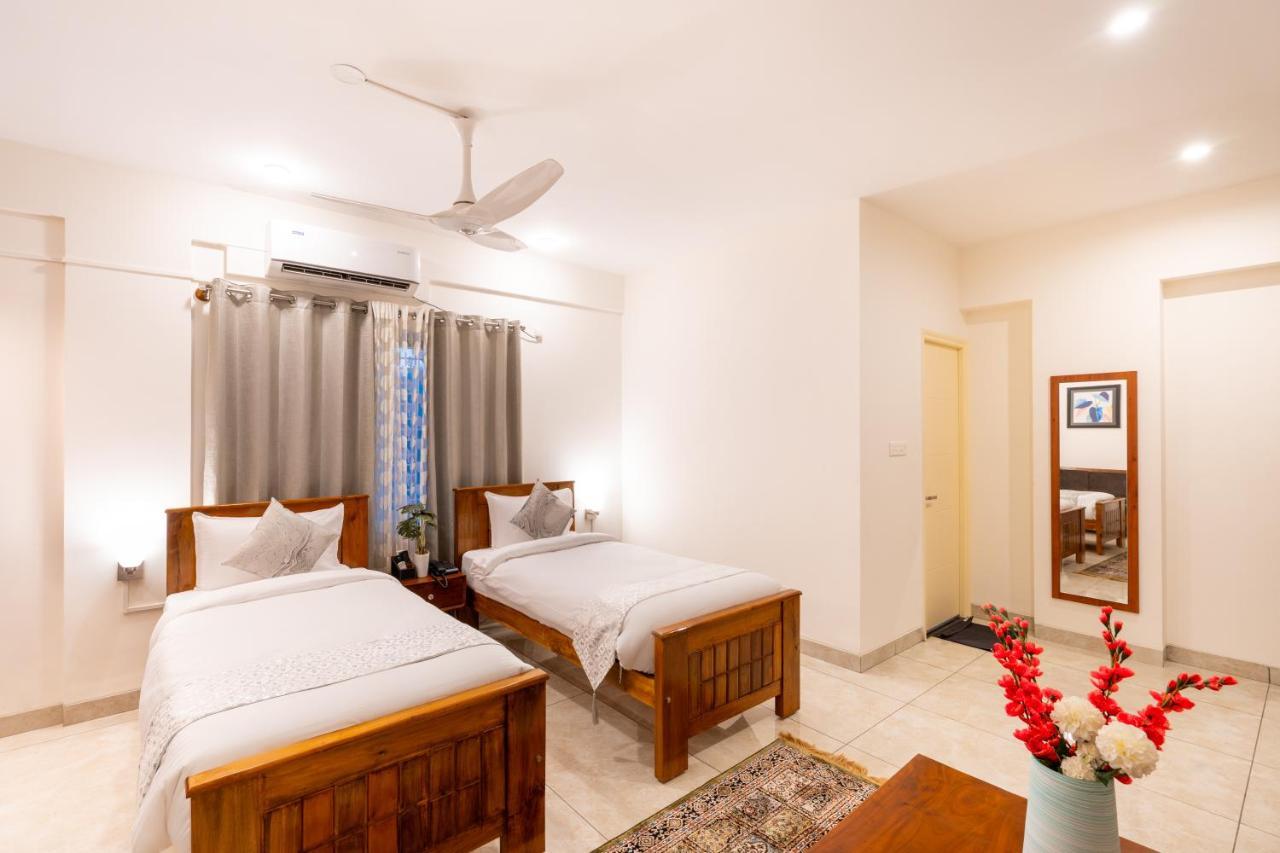 The Silver Chimes Suites Bangalore Exterior photo